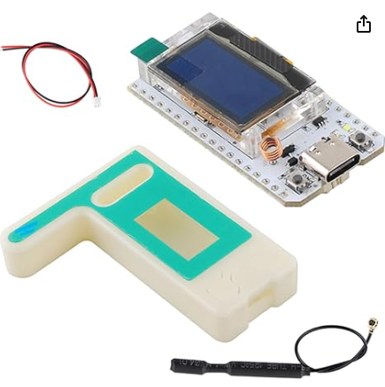 915MHz LoRa V3 LoRa32 ESP32 OLED Board + 915 MHz Antenna + LoRa Case Enclosure Cover for Meshtastic